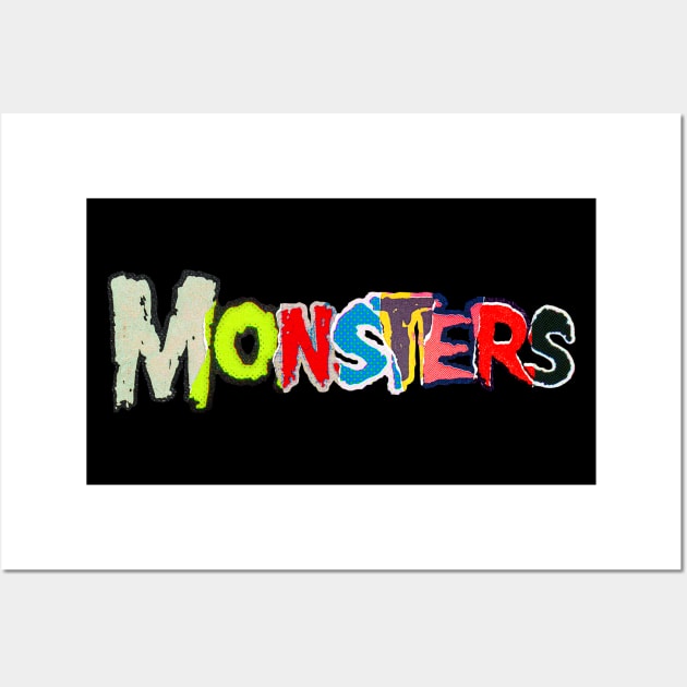 Famous Monsters Wall Art by You Killed Me First